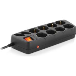 Сетевой фильтр питания REAL-EL REAL-EL RS-10 Protect, 3m, black Фото 5