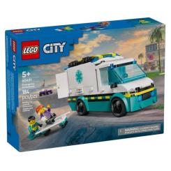 Конструктор LEGO City Скорая помощь Фото