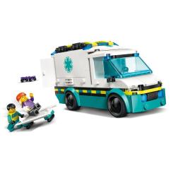 Конструктор LEGO City Скорая помощь Фото 2