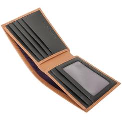 Кошелек Smith & Canova 90015 Asquith Black-Tan Фото 2