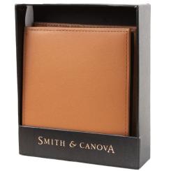 Кошелек Smith & Canova 90015 Asquith Black-Tan Фото 4