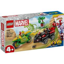Конструктор LEGO Spidey Перегони на електромобілях з динозаврами Фото