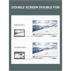 Кабель мультимедийный Cabletime miniDisplayPort M to HDMI M 1.8m Фото 3