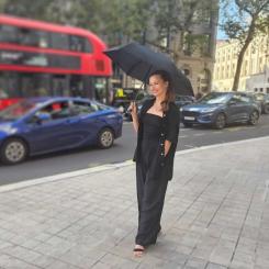 Зонт Fulton Open&Close Storm-1 G843 Black Фото 2