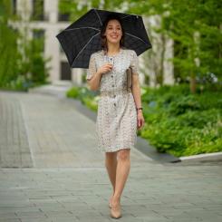 Зонт Fulton Tiny-2 L501 Golden Check Фото 1