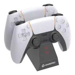 Зарядное устройство GamePro CHS420B Для геймпадів DualSense PS5 Black Фото 1