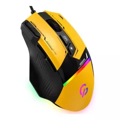 Мышка GamePro GM300Y USB Yellow/Black Фото 1