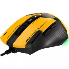 Мышка GamePro GM300Y USB Yellow/Black Фото 2