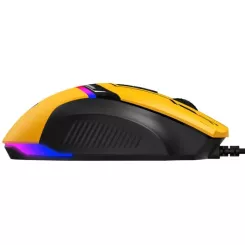 Мышка GamePro GM300Y USB Yellow/Black Фото 3