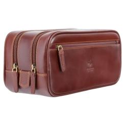 Несесер Visconti MZ100 Naples Italian Brown Фото 2