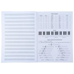 Тетрадь Kite для нот Garfield А4, 20 листов Фото 3