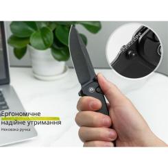Нож Civivi Hyperpulse Darkwash Black Aluminum Фото 11