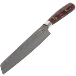 Кухонный нож MasterPro Tetsu, накірі, 20 см, коричневий Фото 1