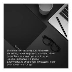 Коврик для мышки GamePro MP275B Speed/Control Black Фото 9