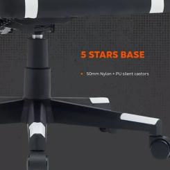 Кресло игровое Canyon Flow MCH01 Mesh Black/Red Фото 10