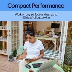 Мышка HP 710 Silent Rechargeable Wireless Black Фото 1