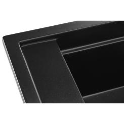 Мойка кухонная GRANADO Estella black shine Фото 2