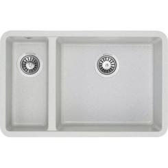 Мойка кухонная GRANADO Under top DOUBLE gris Фото