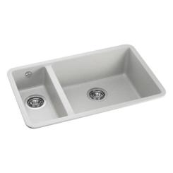 Мойка кухонная GRANADO Under top DOUBLE gris Фото 1