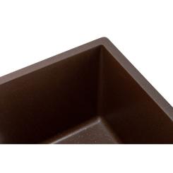 Мойка кухонная GRANADO Under top L marron Фото 3