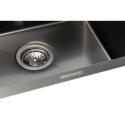 Мойка кухонная GRANADO Galera S201 black honeycomb Фото 5