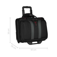 Сумка для ноутбука Wenger 16" Granada, Wheeled Case, Black Фото 7