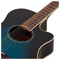 Гитара электроакустическая Yamaha APX600 Oriental Blue Burst Фото 3