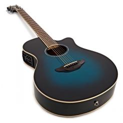 Гитара электроакустическая Yamaha APX600 Oriental Blue Burst Фото 6
