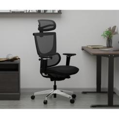 Офисное кресло Mealux S8 Air Fabric Black Фото 11