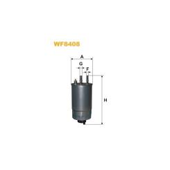 Фильтр топливный Wixfiltron WF8408 Фото