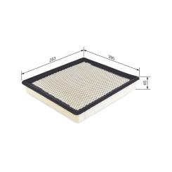 Воздушный фильтр для автомобиля Bosch F026400500 Фото 4