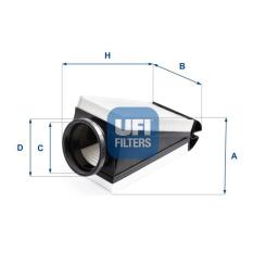 Воздушный фильтр для автомобиля UFI 30.B87.00 Фото