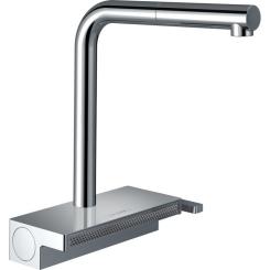 Смеситель Hansgrohe Aquno Select M81 , 21 см, хром Фото