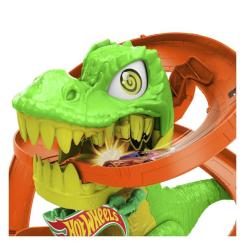 Автотрек Hot Wheels City Атака огненного Ти-Рекса Фото 2