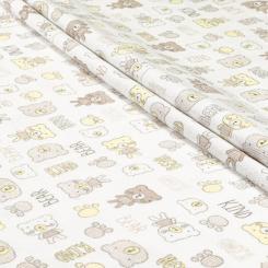 Детский постельный набор Home Line Тедди (кофейно-желтый) Фото 1