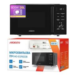Микроволновая печь Ardesto WO-EGR820B Фото 8