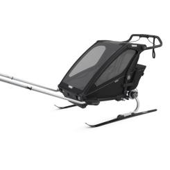 Коляска Thule Chariot Sport Double (Midnight Black) Фото 7