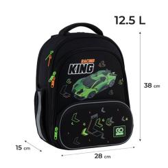 Портфель GoPack Education 597M-5 Rasing King Фото 1