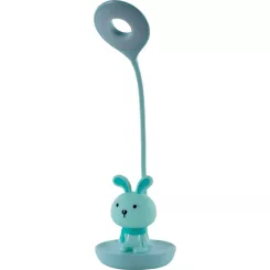 Настольная лампа Kite Bunny LED с аккумулятором, зеленая Фото 1