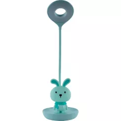 Настольная лампа Kite Bunny LED с аккумулятором, зеленая Фото 2