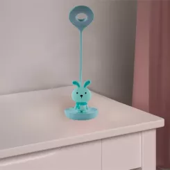 Настольная лампа Kite Bunny LED с аккумулятором, зеленая Фото 5