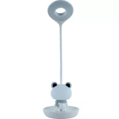 Настольная лампа Kite Froggy LED с аккумулятором, белая Фото 2