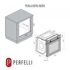 Духовой шкаф Perfelli PERLA 6D10I NERO Фото 11