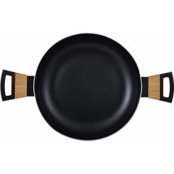 Сотейник Bergner Earth black з кришкою 28 см Фото 3