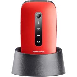 Мобильный телефон Panasonic KX-TU550 Red Фото 8