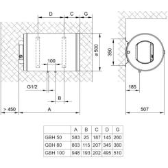 Бойлер TIKI GBH 50 ComfortH50V9 Фото 1