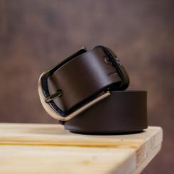 Ремень Grande Pelle Брючный Коричневый Фото 4