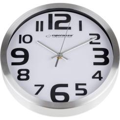 Настенные часы Esperanza Wall Clock Zurich 25 см White Фото 1