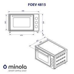 Электропечь Minola FOEV 4815 IV Фото 11