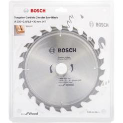Диск пильный Bosch пиляльний Eco for Wood 230x30-24T Фото 1